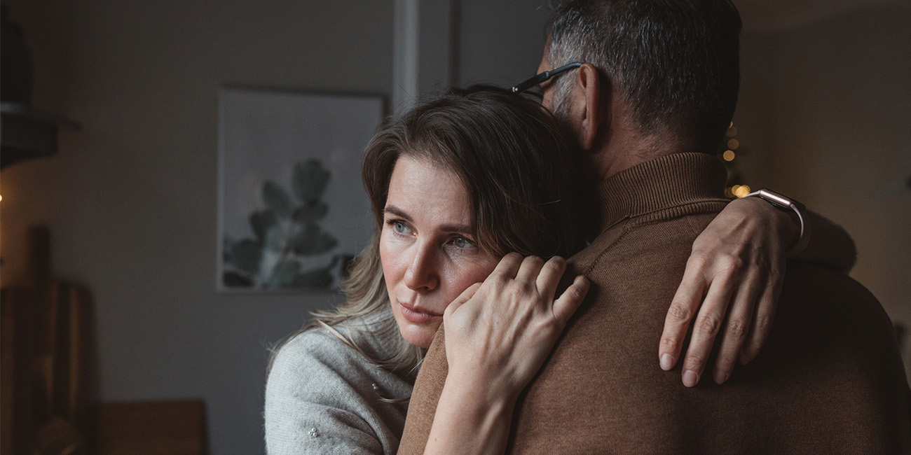 Parents feeling sad