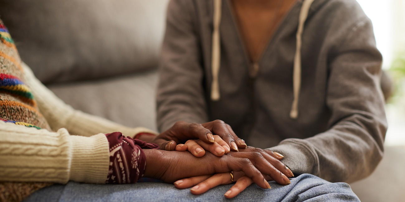 AOT-Oct-DomesticViolence Friends supporting each other