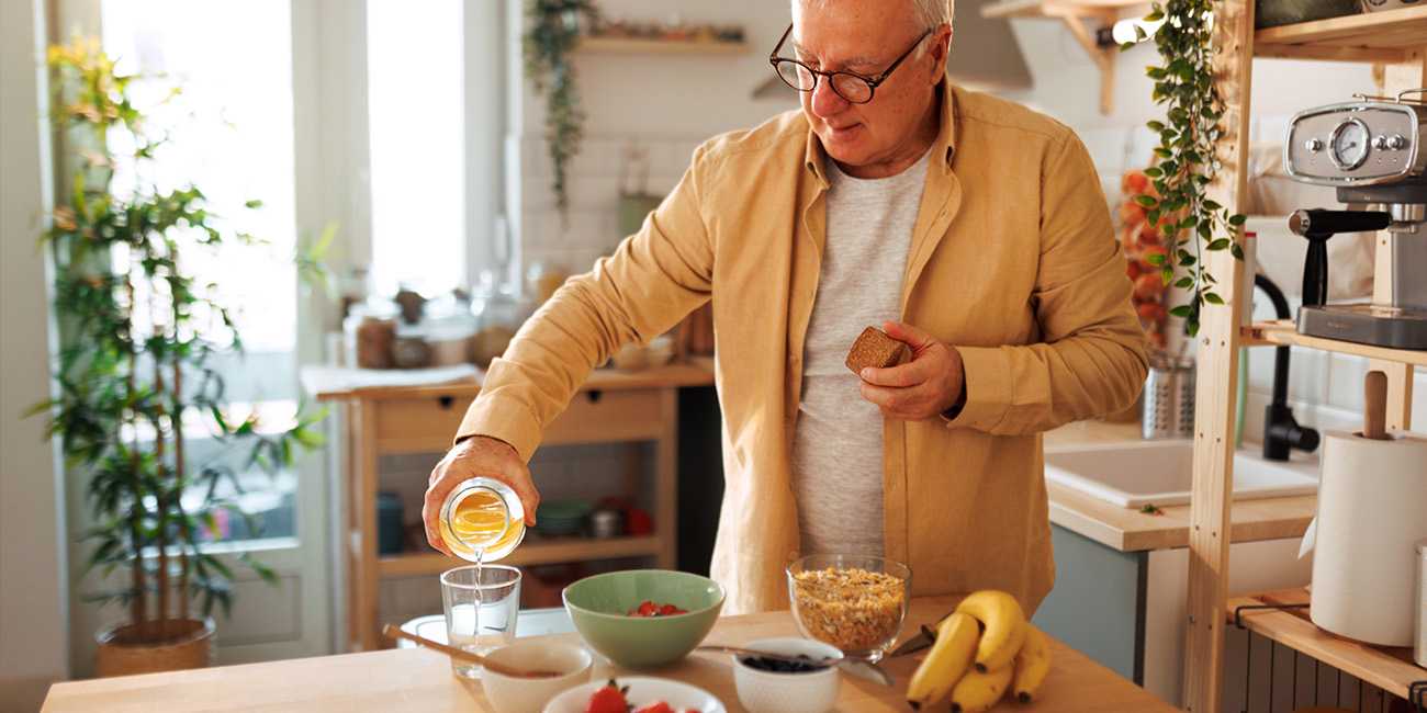 AOT-Jan-NewYear2026 A man making breakfast